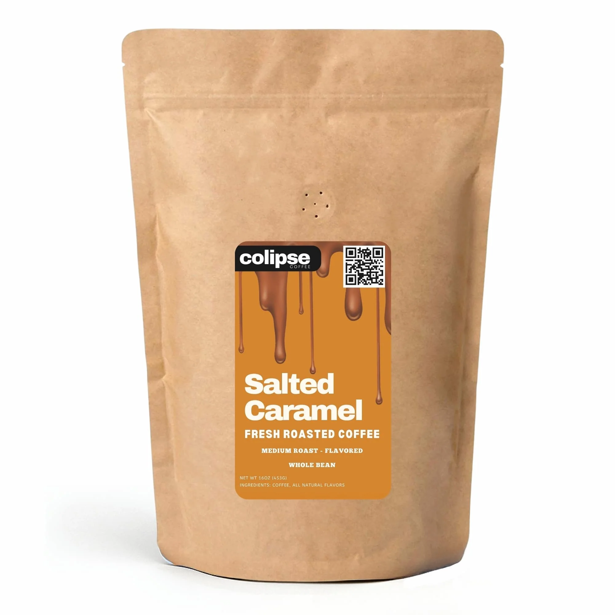 Salted Caramel Flavored Coffee Beans - Image 3